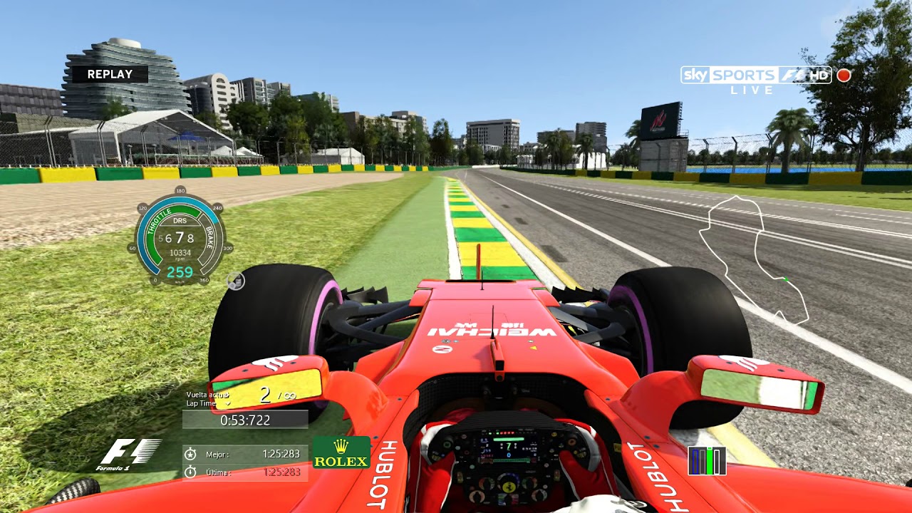 F1 Ferrari SF70H 2017 | Australia - Albert Park | Hot Lap | Assetto Corsa