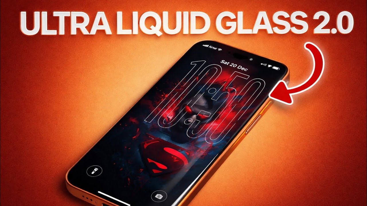Turn Any iPhone into Liquid Glass 2.0 ✨ | No Jailbreak Needed