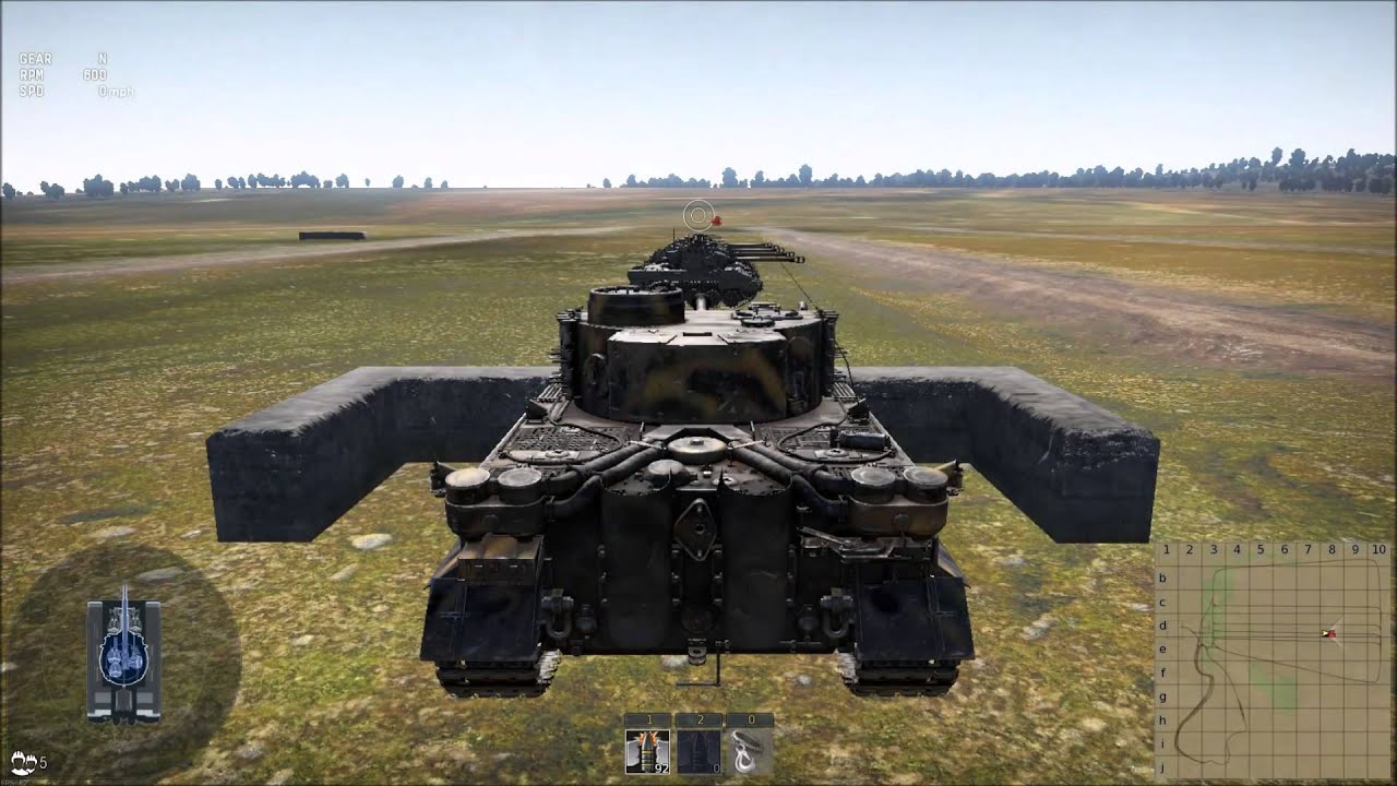 War Thunder OverPen Test Tiger H1 vs M18
