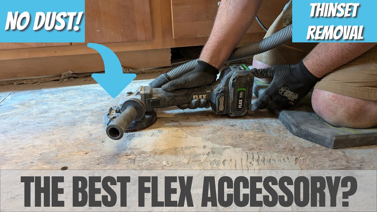 Thinset Removal - THE EASY WAY!