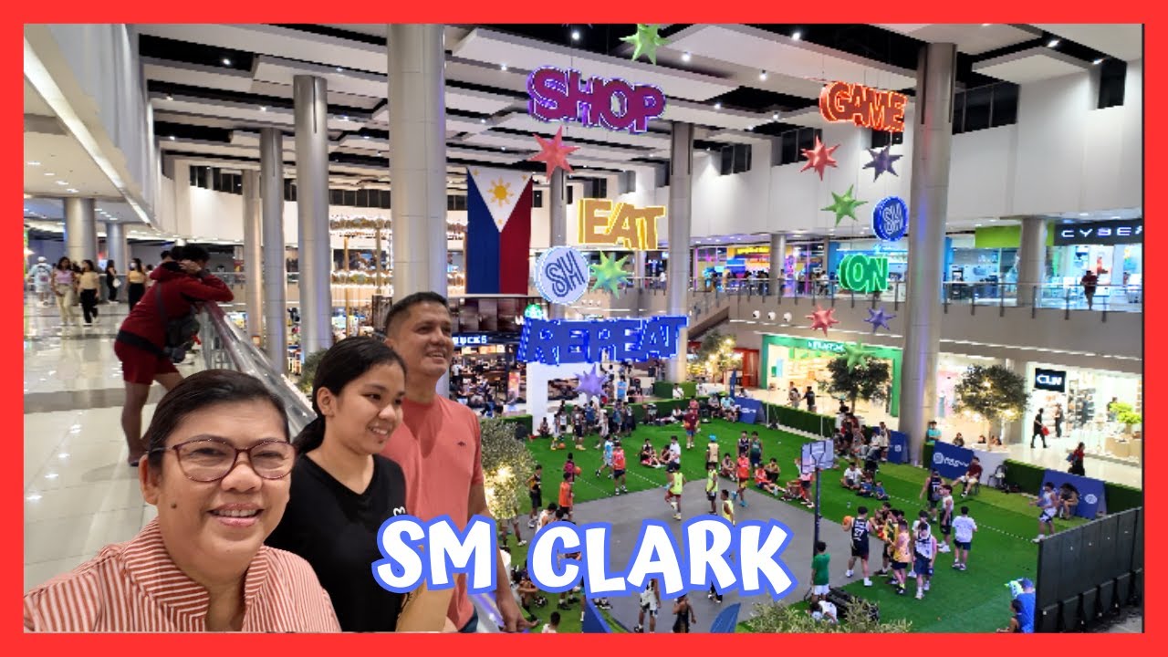 SM CLARK. MARAMING BILIHIN. WALKING TOUR