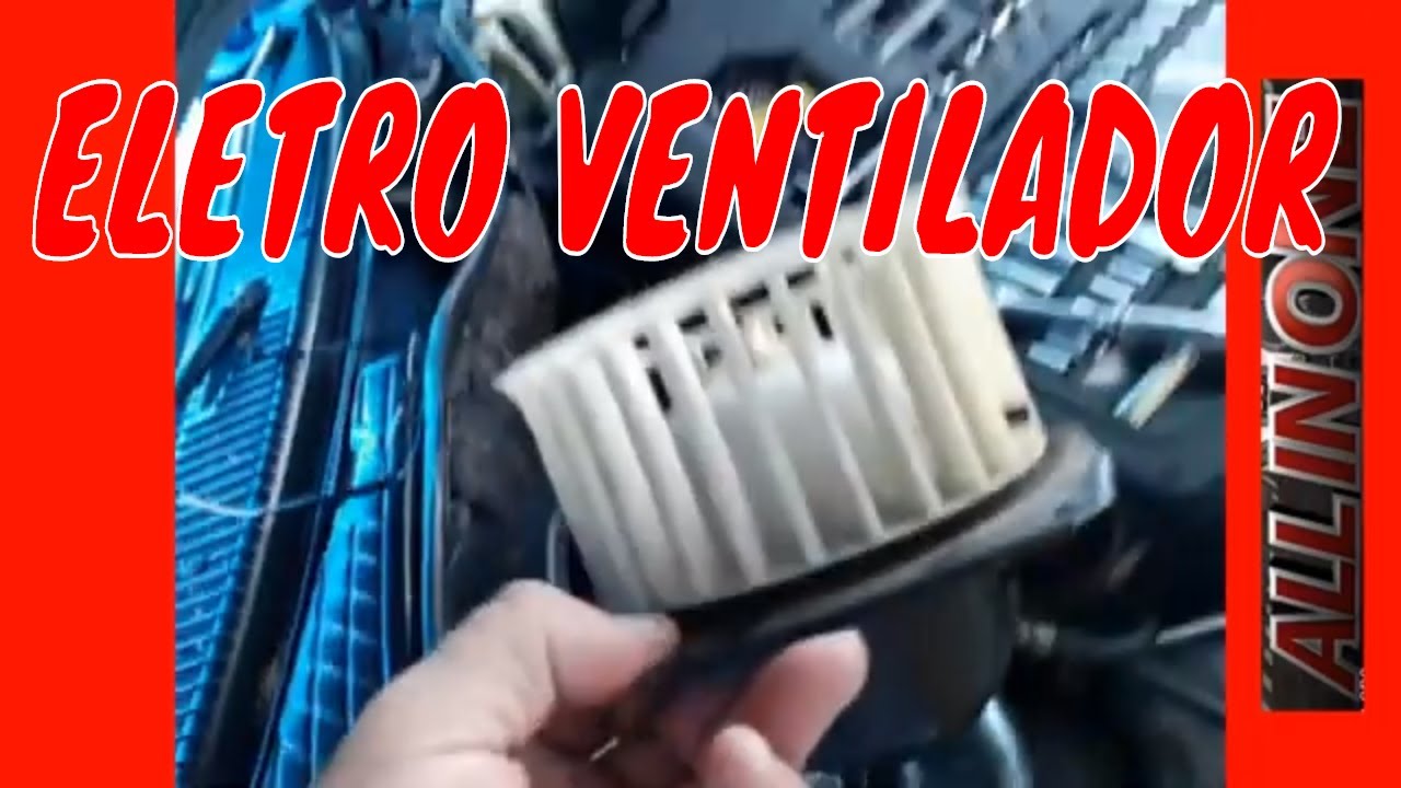 Teste de Eletroventilador de veiculo -  Monza