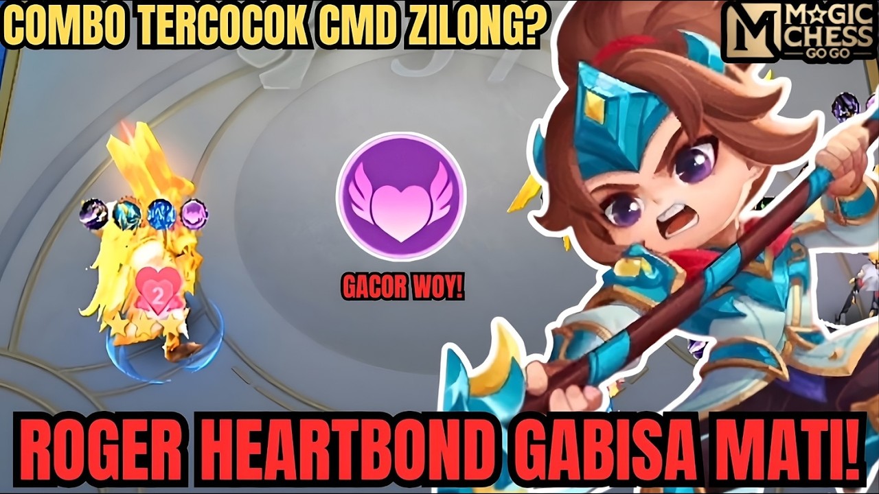 ROGER HEARTBOND MENGGILA! BEGINI CARA MAIN COMMANDER ZILONG TERBARU 🔥