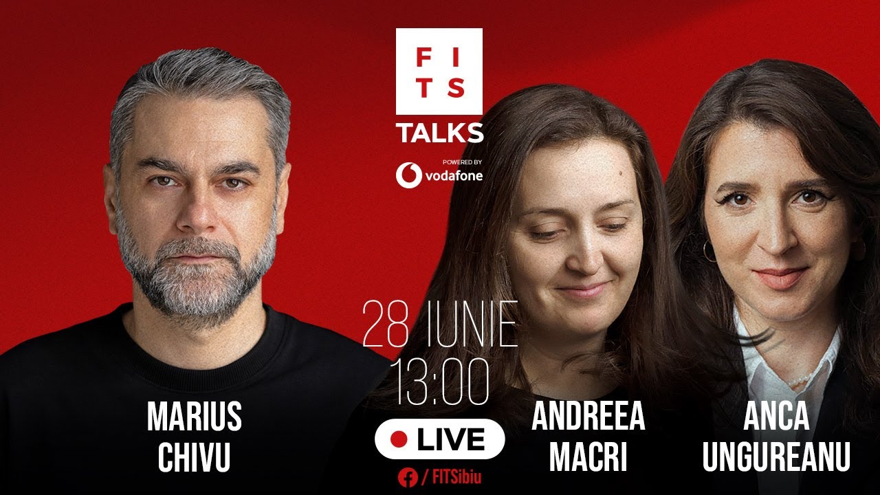 FITS Talks - Sezonul 4 - Marius Chivu în dialog cu Andreea Macri şi Anca Ungureanu