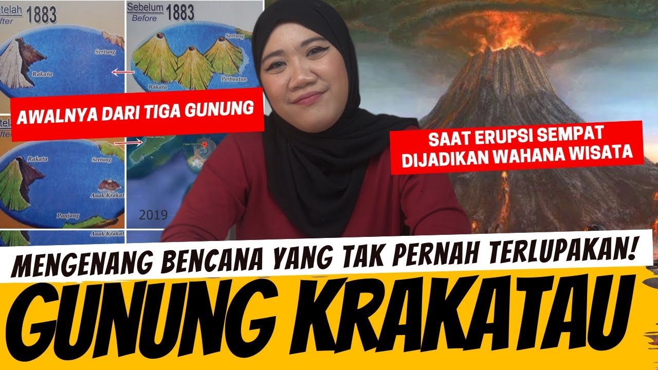 PERISTIWA MELETUSNYA GUNUNG KRAKATAU