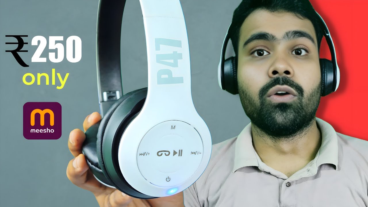 Bought this P47 Headphone 🎧 from Meesho - I didn't accept This !