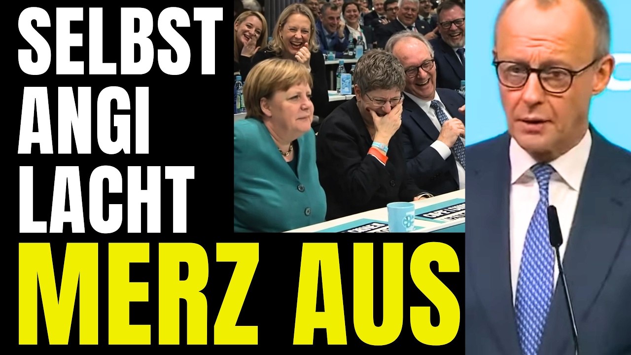 🚨 MERZ IM SCHOCK! 🚨 SO WAR DAS NICHT GEPLANT! 🚨 DER GANZE SAAL LACHT PLÖTZLICH LOS!