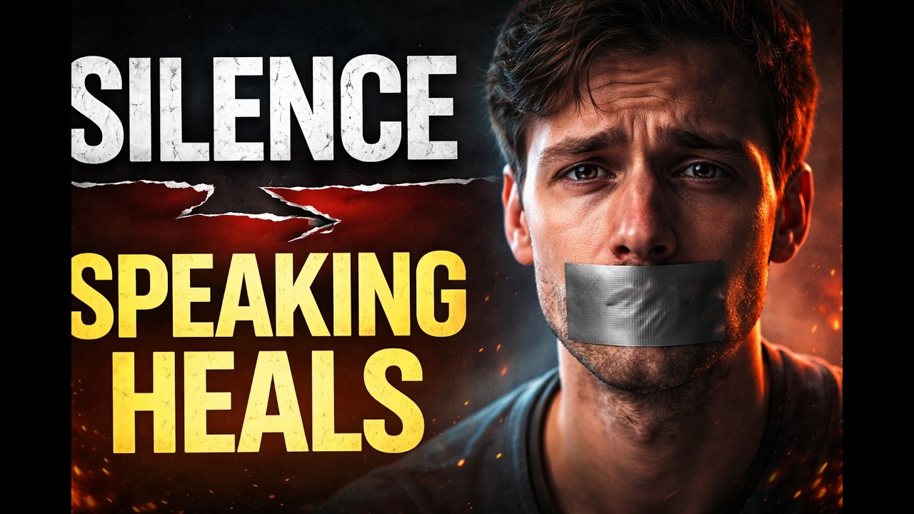 Silence doesn't heal but speaking does