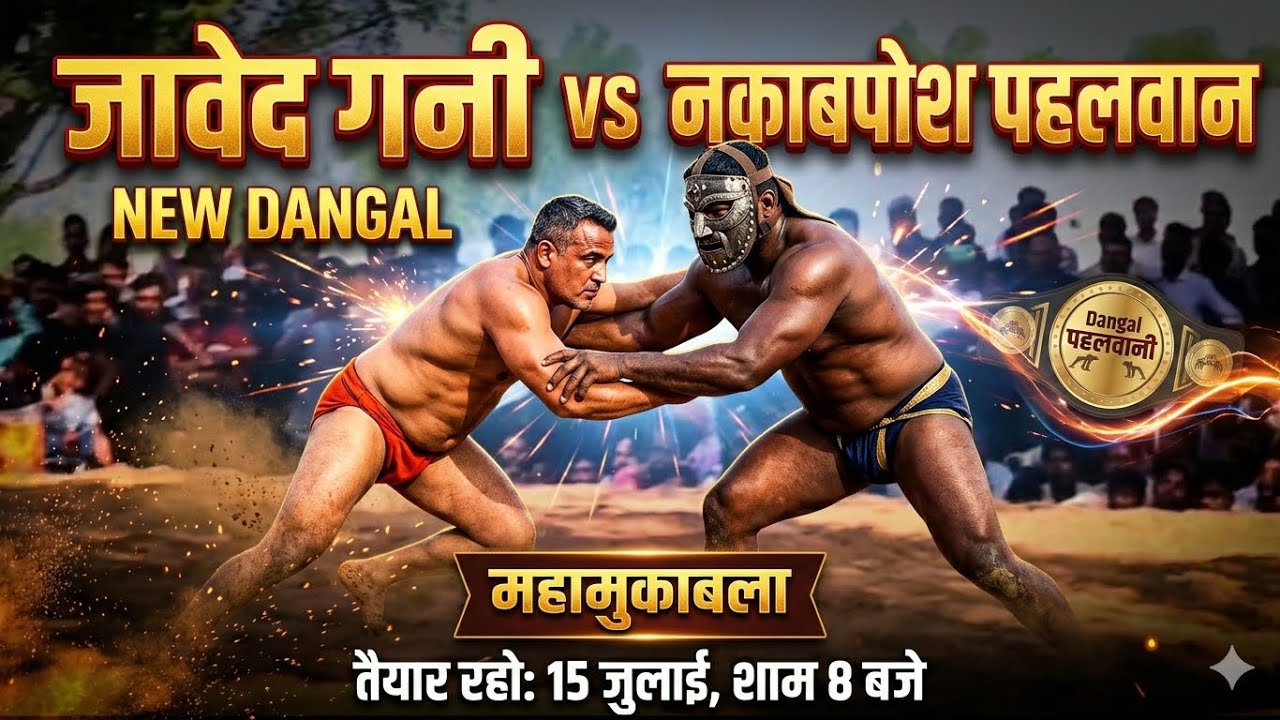 VIDEO_35 || Javed Gani VS Nakabposh Pahalvan || DESI DANGAL &hearts;️ || DESI AKHADA &hearts;️ || DESI KUSHTI 