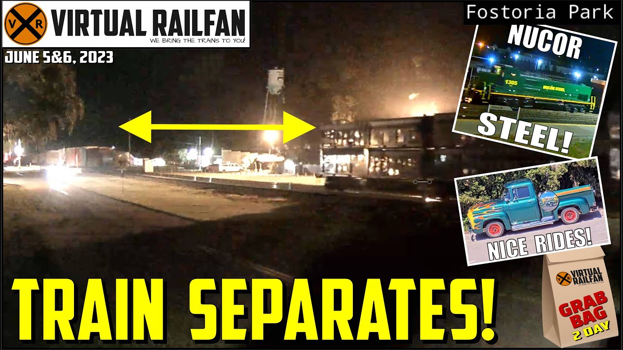TRAIN SEPARATES IN FOLKSTON! 15,000+ FOOT TRAIN, 2 DARWINS, FALLEN FLAGS, ELK JUMP & MORE 6/5&6/23