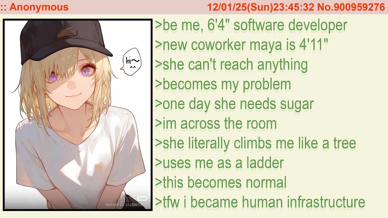 Short Girl Climbs Me Like a Tree | 4Chan Greentext Stories