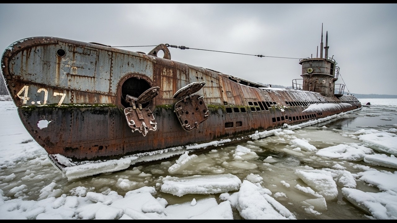 Abandoned German U 47 Submarine Found Rusting Away | Full Restoration and Revival of the Legendary