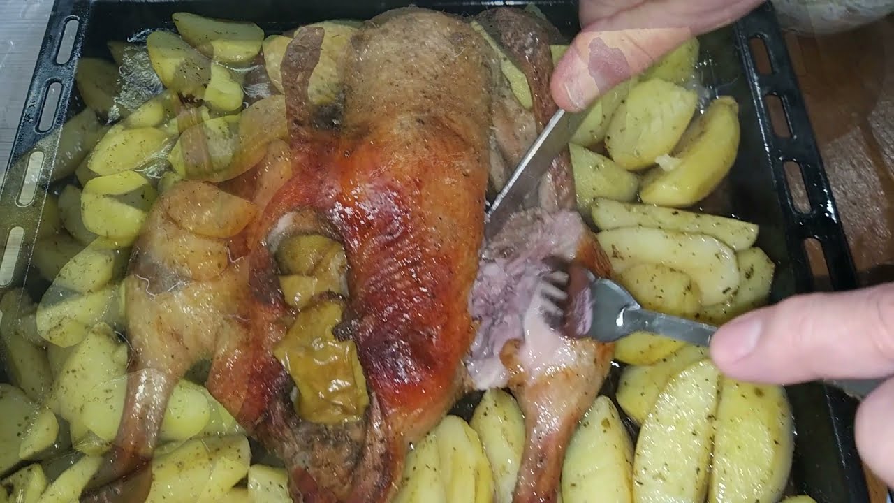 Праздничная утка в СУПЕР маринаде!