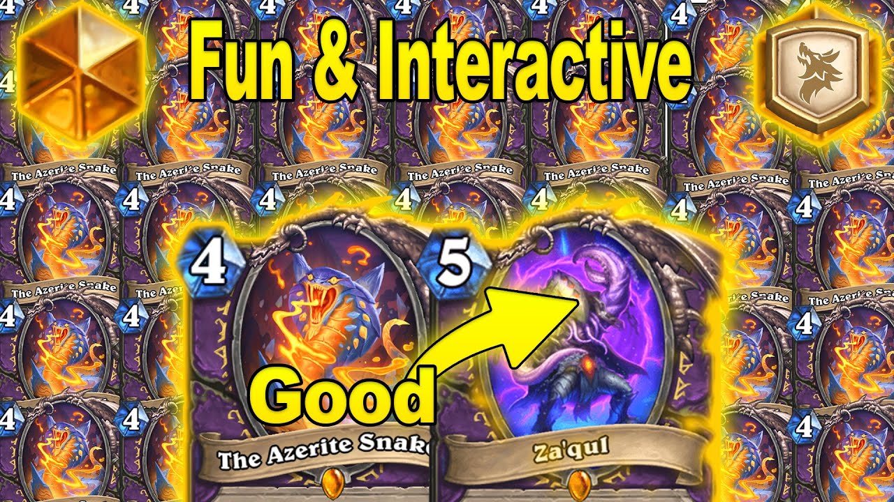 My NEW Snake Curse Warlock Is The Most Fun & Interactive At Showdown in the Badlands | Hearthstone