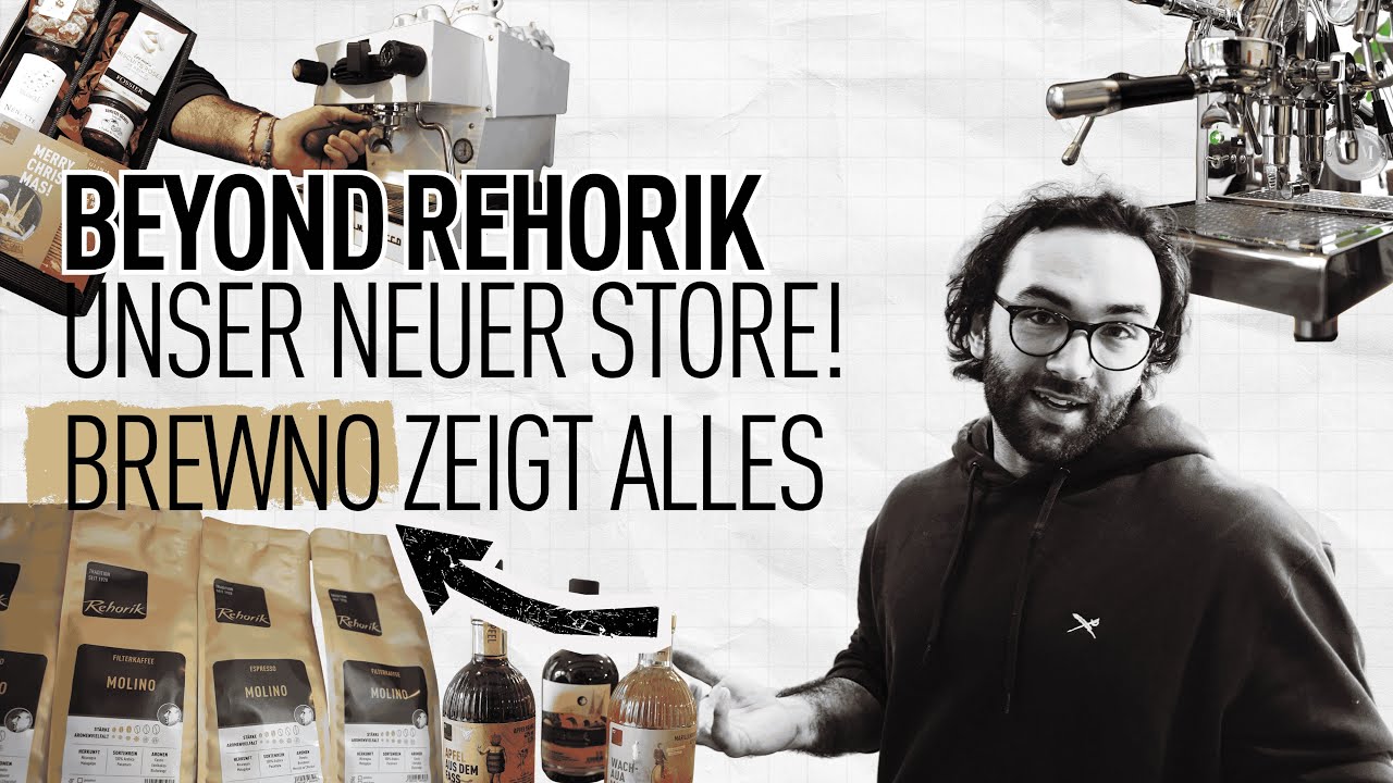 BEYOND REHORIK! Unser neuer Store! Brewno zeigt ALLES ☕🔥 (ECM, La Marzocco, Signature Coffee uvm.)