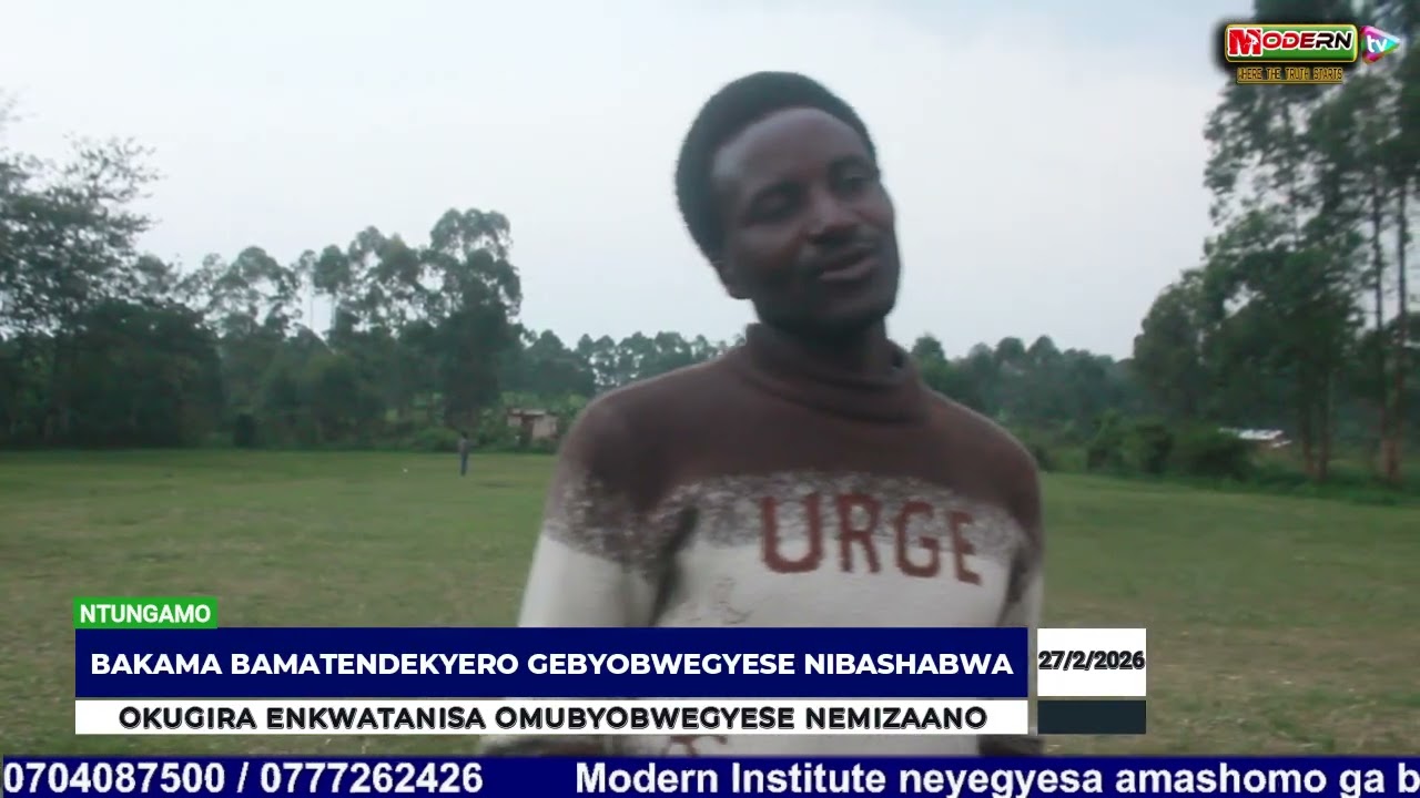 AGARIKWOSYA: BAKAMA BAMASHOMERO BASHABIRWE OKUGIRA ENKWATANISA KUTUNGURA EBYOBWEGYESE N'EMIZAANO