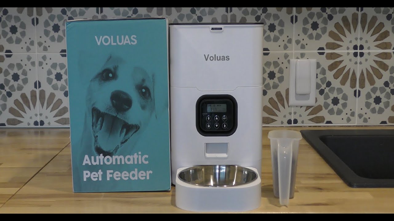 DEMO - VOLUAS Automatic Cat & Dog Feeders - Timed Meals