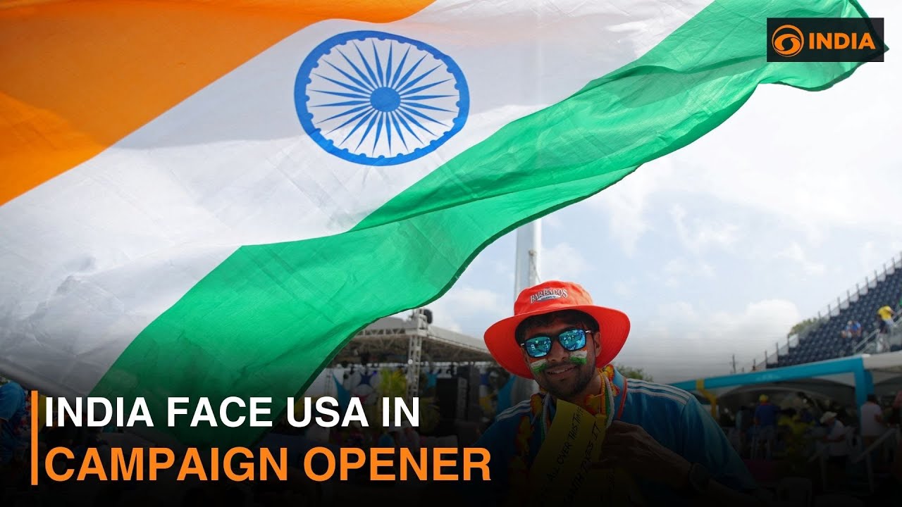 India face USA in campaign opener