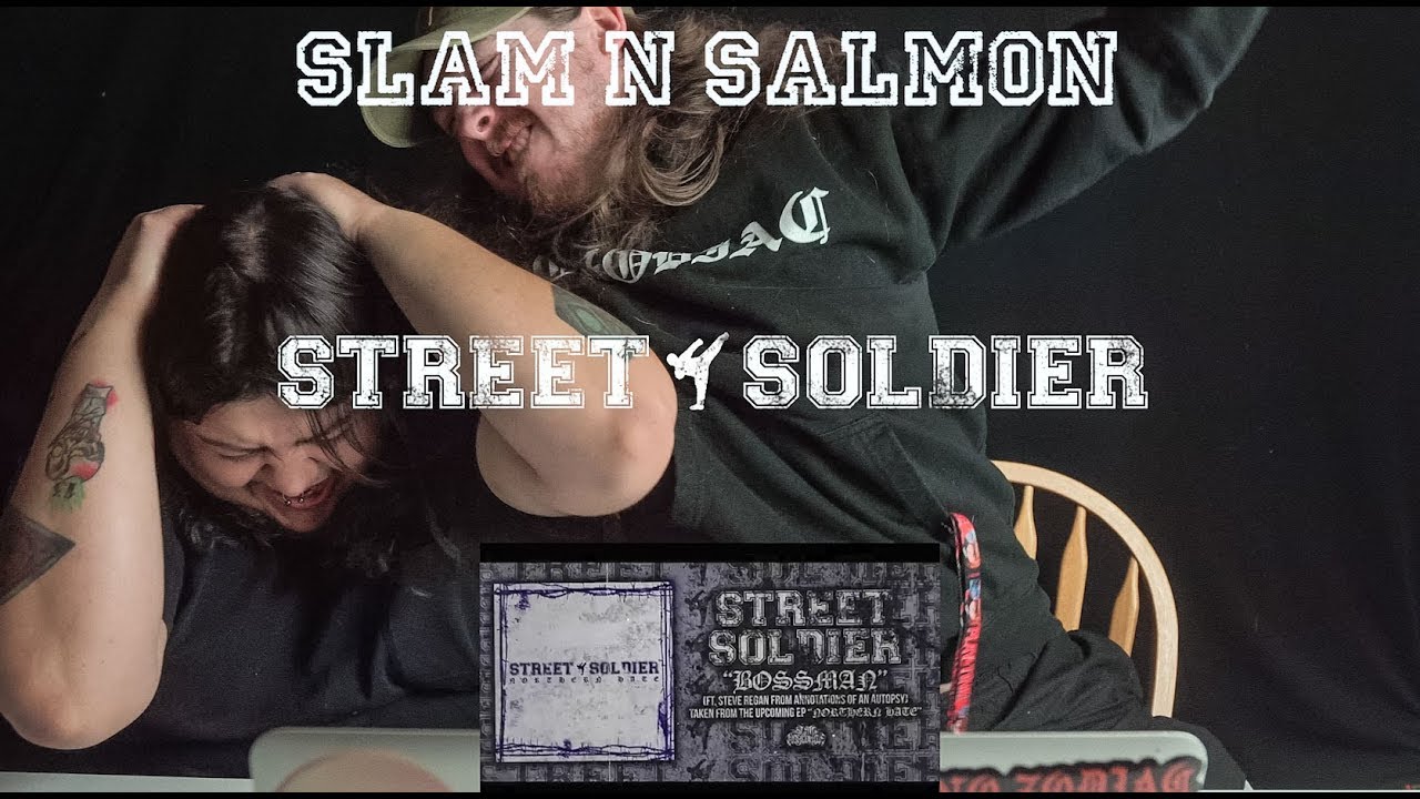 STREET SOLDIER - BOSSMAN feat Steve Regan of Annotations Of An Autopsy (OFFICIAL AUDIO) REACTION!