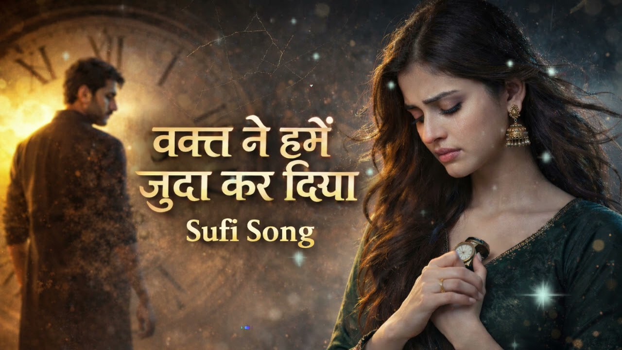 Waqt Ne Hume Juda Kar Diya | Heart Touching Sufi Song | Roohani Dard 2026