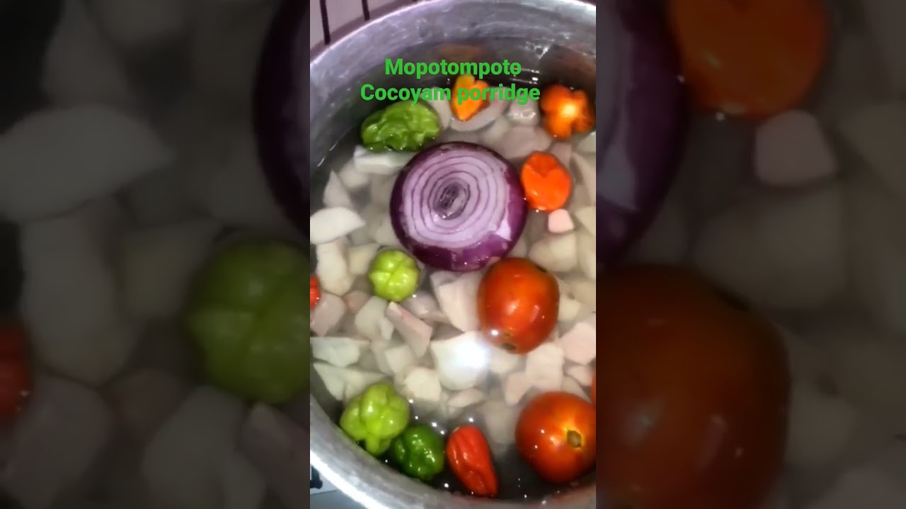 How to make mpotompoto||Cocoyam porridge||