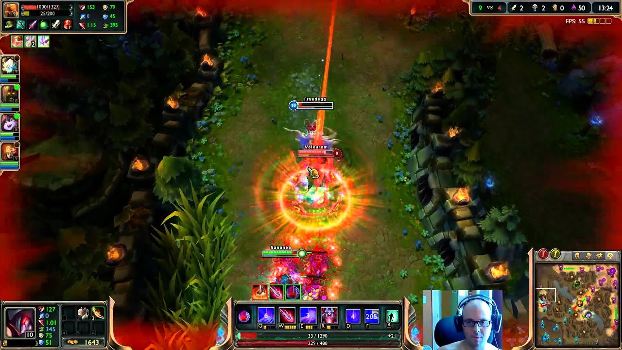Aatrox Top Lane - League Legends with Nana, Tuna and GumGUm