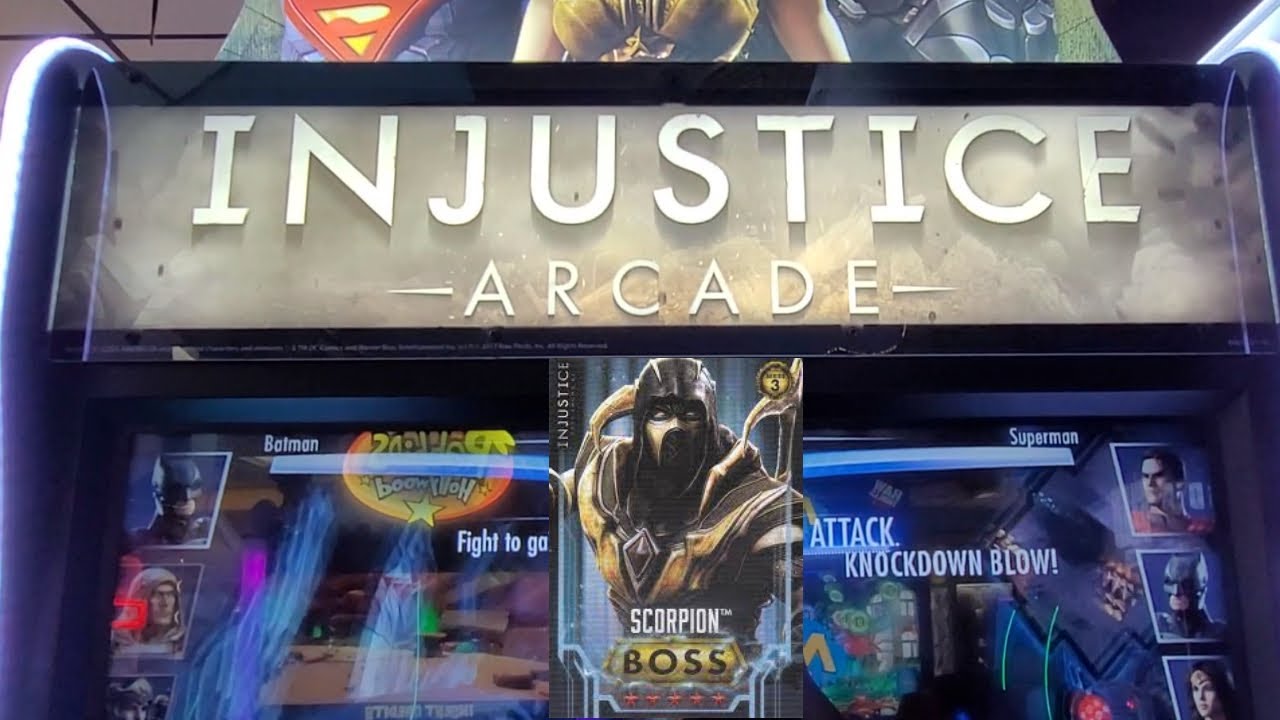 Injustice Arcade Series 3 - BOSS SCORPION on HARD MODE
