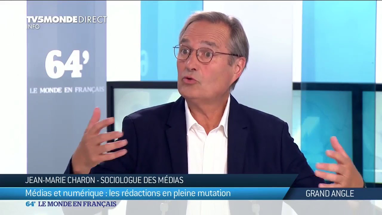 L'invité du Grand Angle: le sociologue Jean-Marie Charon
