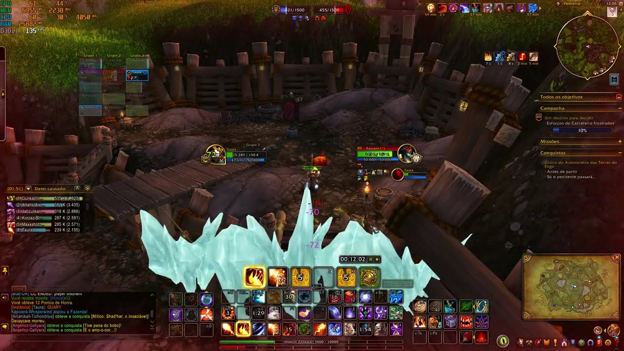 World of Warcraft Midnight Pre patch  - Fire Mage PVP
