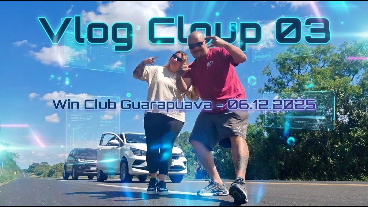 VLOG CLOUP 03 - Win Club Guarapuava/PR - 06.12.2025