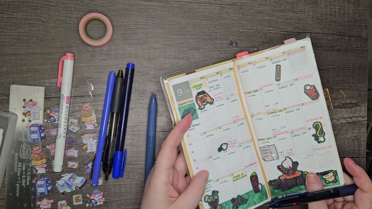 Plan with me - week 37 | Kinbor weeks