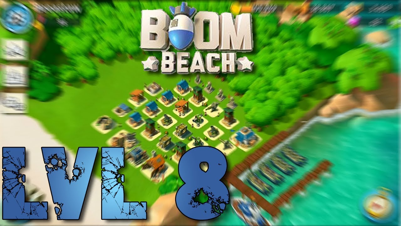 Boom Beach Headquarters Level 8 Defense Strategy