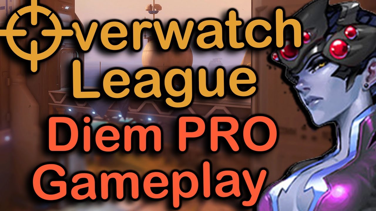 Diem as WIDOWMAKER | Watchpoint Gibraltar | Overwatch League Pro Gameplay | October 2020