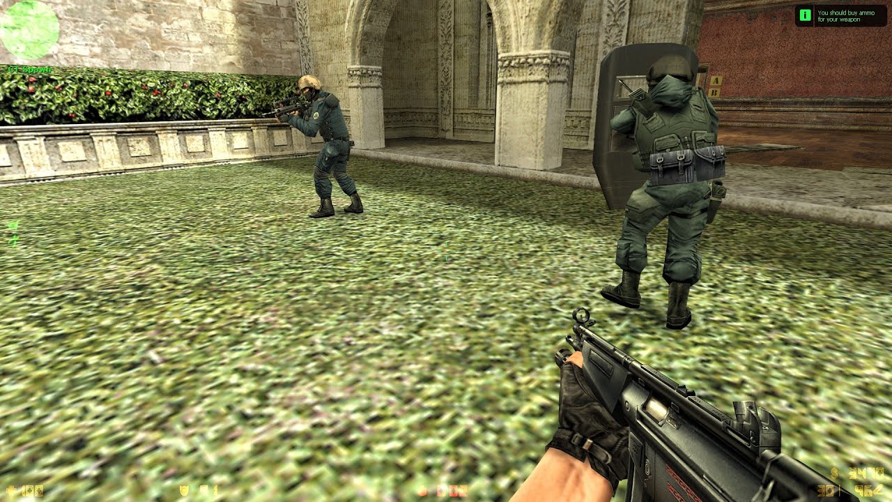 Counter Strike on random map