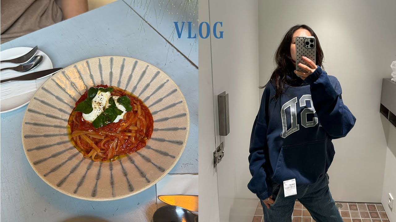 vlog.(그나마)챙겨먹는 영양제💊, 또키스, 또노하, 꼬마붕붕이 퇴원, 연희동 숨은 빙수맛집!