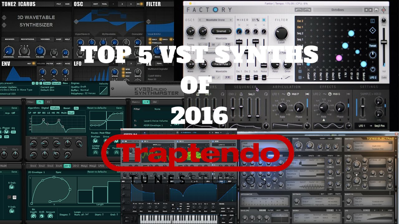 top 5 VST synths of 2016 again