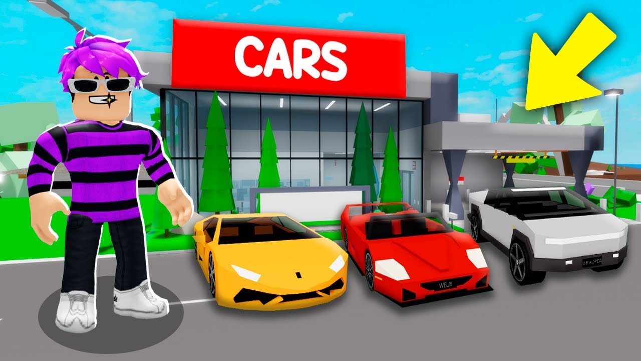 I OPENED a SUPERCAR DEALERSHIP in BROOKHAVEN