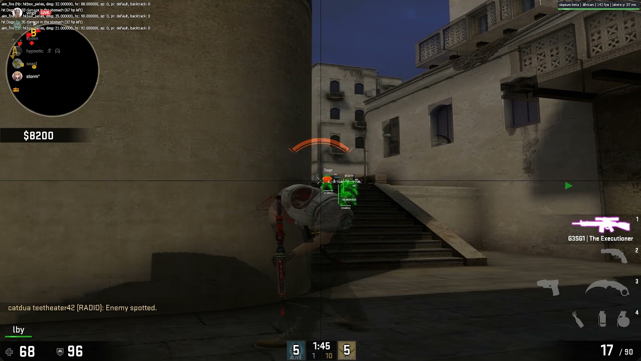 pulverizing cigarette smokers in 2018 HvH spread ft. dopium.xyz
