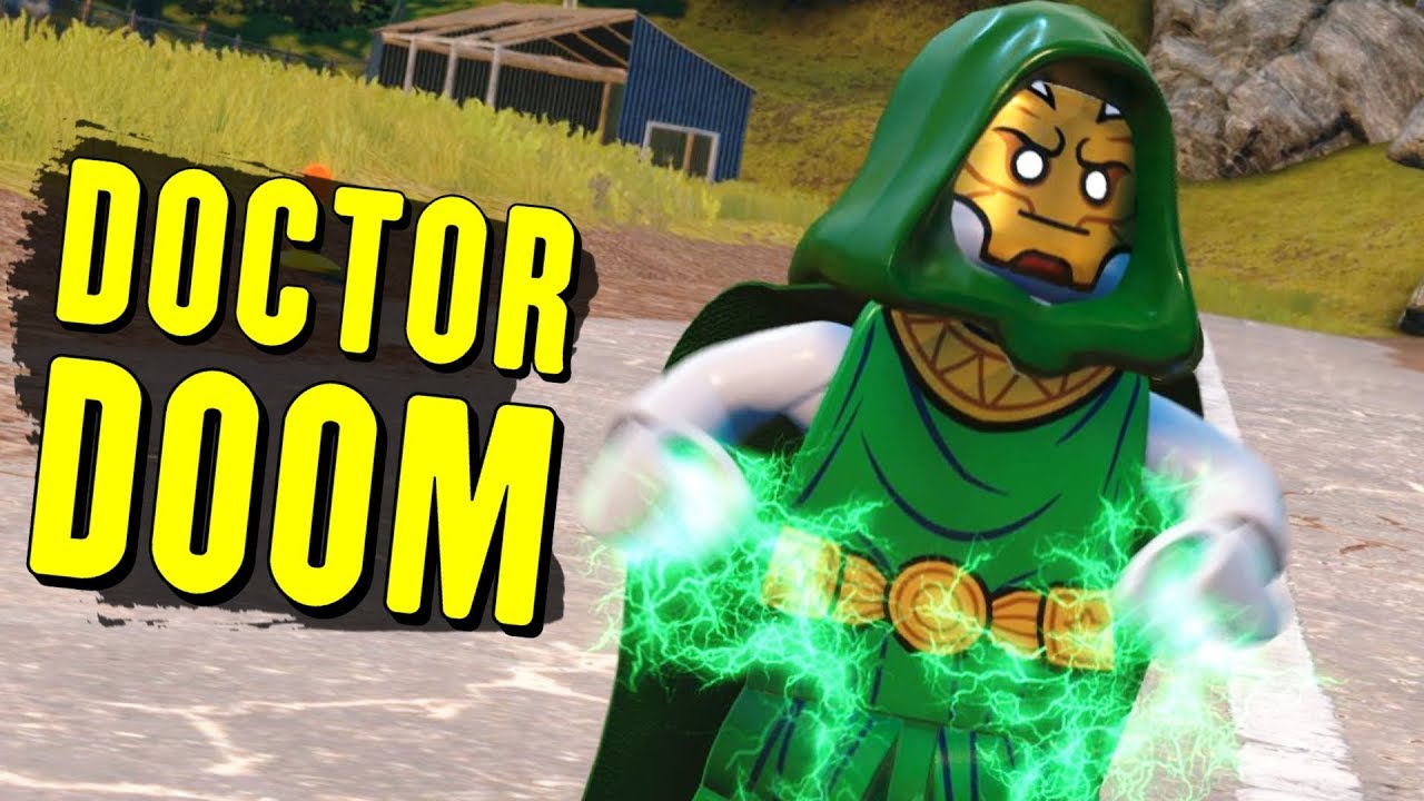 LEGO DC Super Villains - How To Make DOCTOR DOOM Custom Character