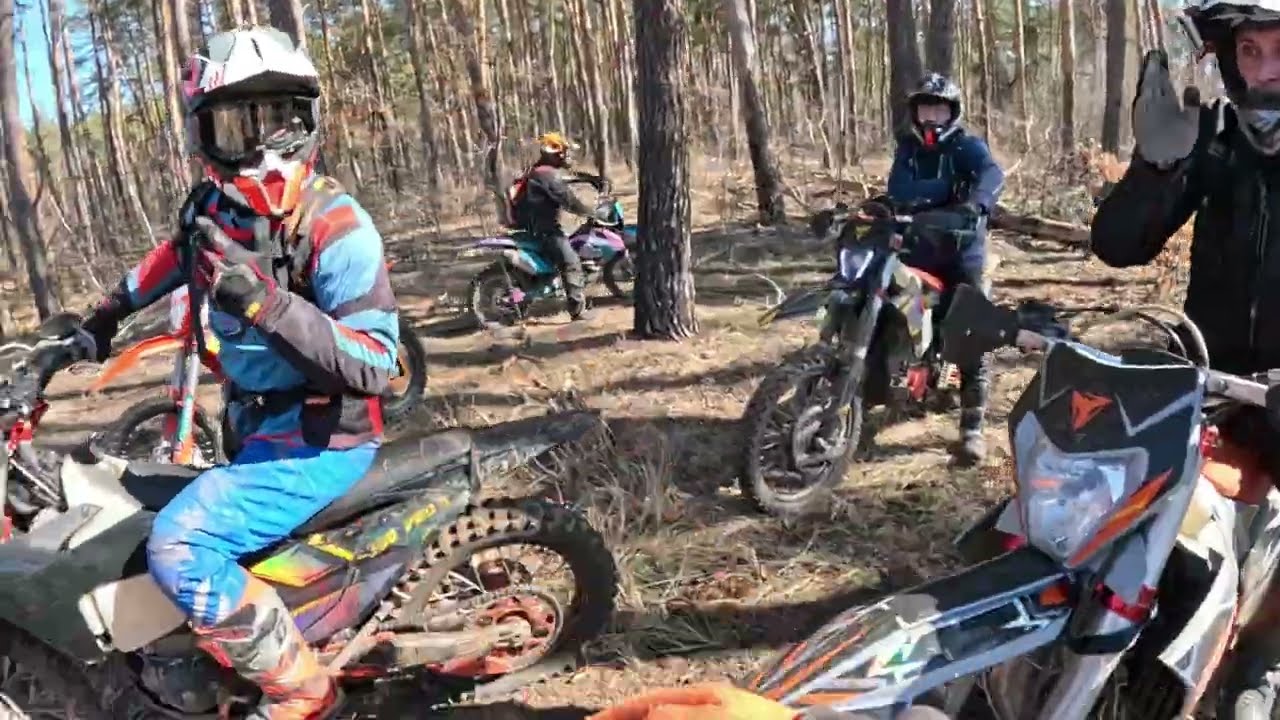 ENDURO  В КАРЬЕРЕ 