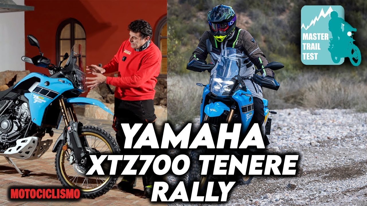 Yamaha XTZ700 Ténéré Rally en el Master Trail Test: la más deportiva de la saga | MOTOCICLISMO