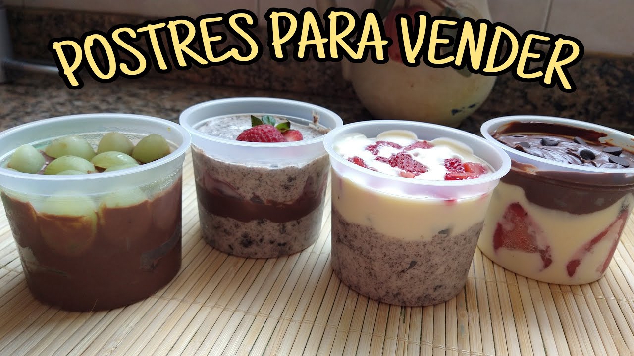 POSTRES EN POTE PARA VENDER / Tortas en vaso lucrativas / Salida laboral / Método fácil y rentable