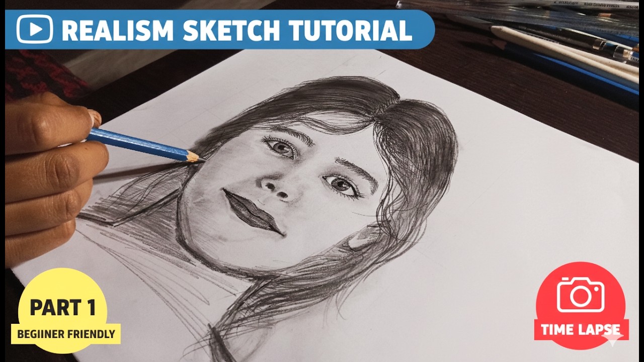 The Secret to Realistic Face Drawing! Step-by-Step for Beginners