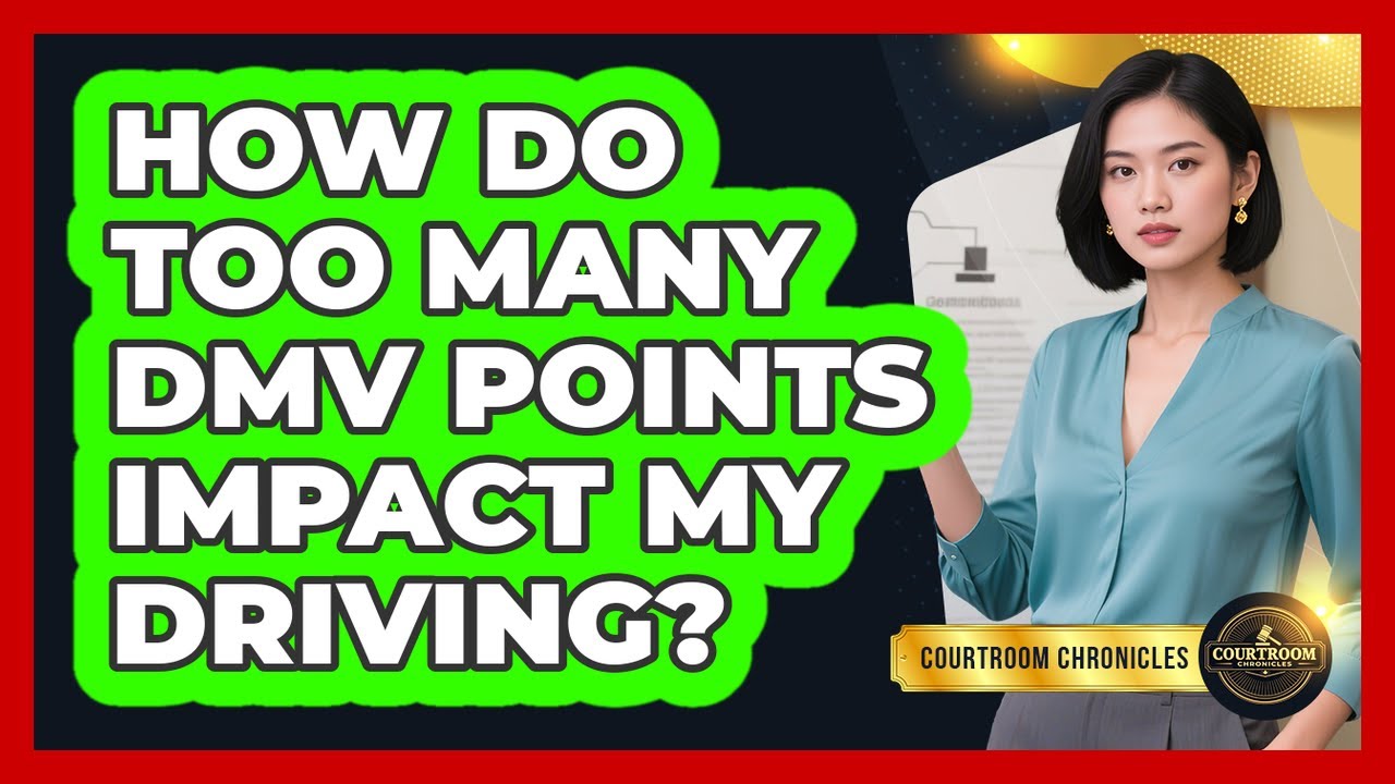 How Do Too Many DMV Points Impact My Driving?