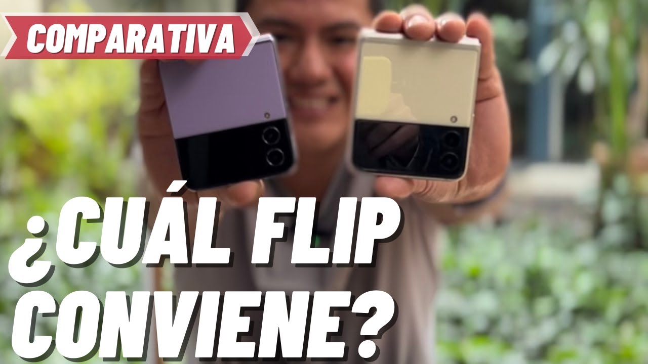 Galaxy Z Flip4 vs Galaxy Z Flip3 COMPARATIVA en ESPAÑOL | PARENTESIS