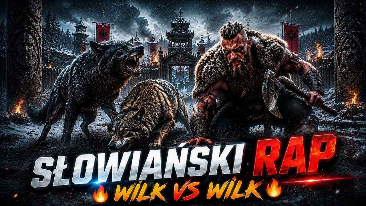 Słowiański Rap 2026 &ndash; Duch Wilka ⚔️ Rap Słowiański | Wojownicy Słowian | Epic Slavic Hip Hop Mix