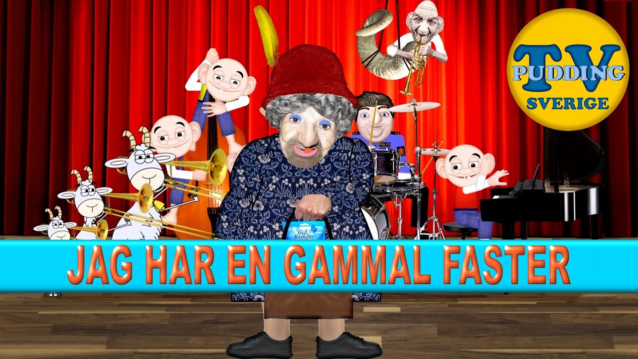 Faster Ingeborg (Jag har en gammal faster) - Svenska barnsånger