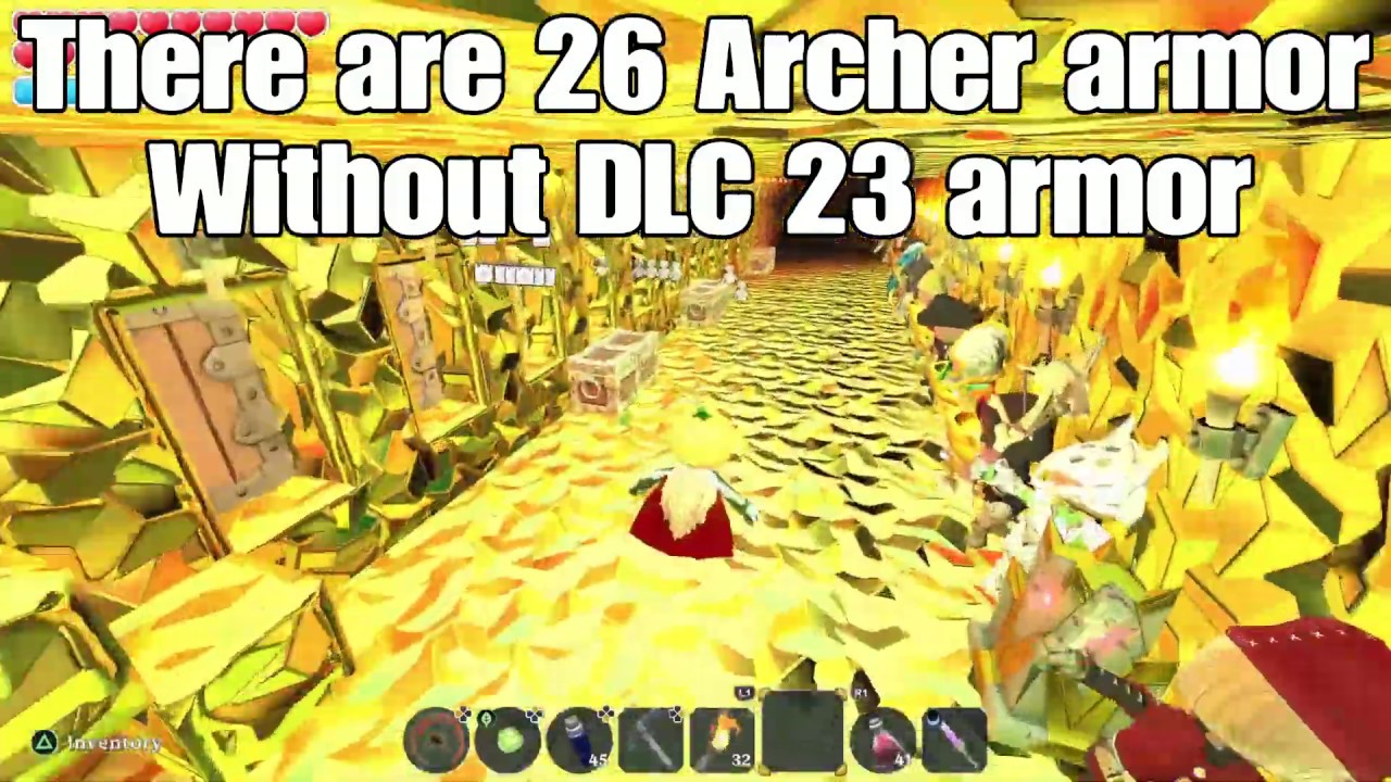 Portal Knights All Ranger/Archer armor with rift armor and Archer capes and uncraftable armor V1.63