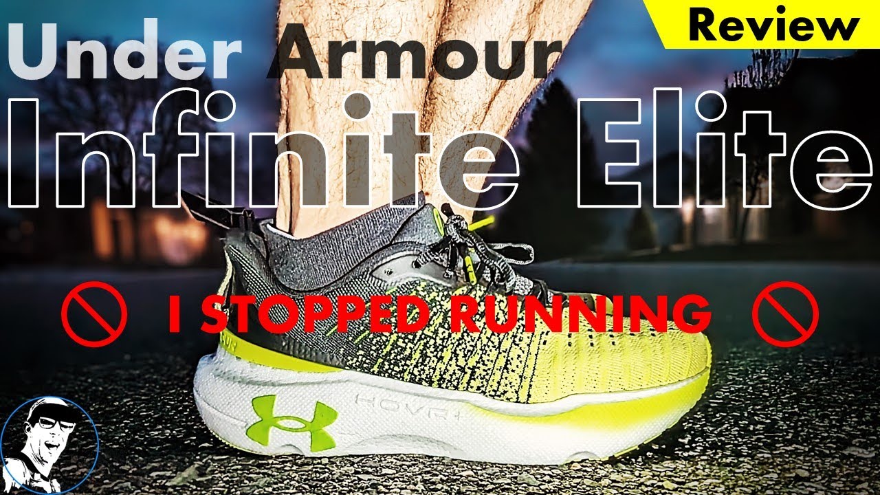 I stopped running in this shoe // Under Armour Infinite Elite Review