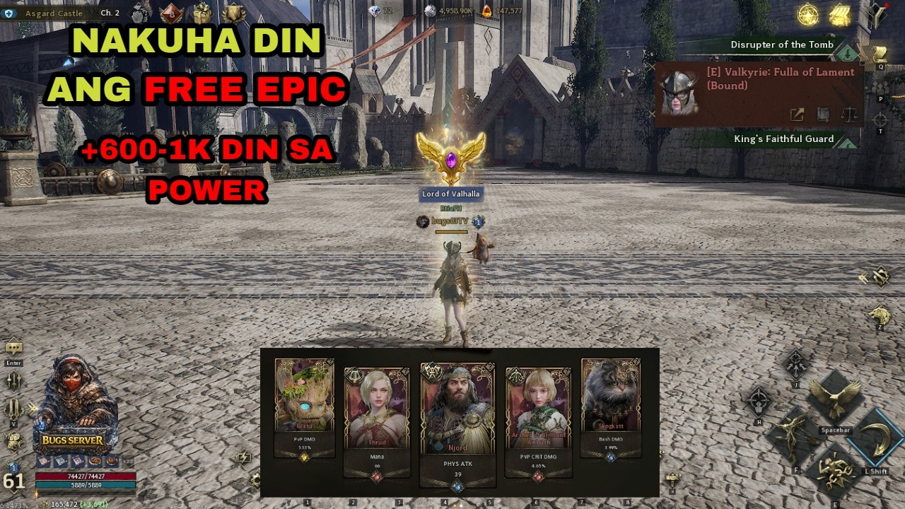 Legend Of Ymir- Unlock free Epic Special Valk